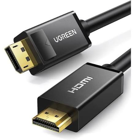 Câble Ugreen Display Port Male vers HDMI Female 1080P 60HZ - 25CM (40362) 40362-25CM