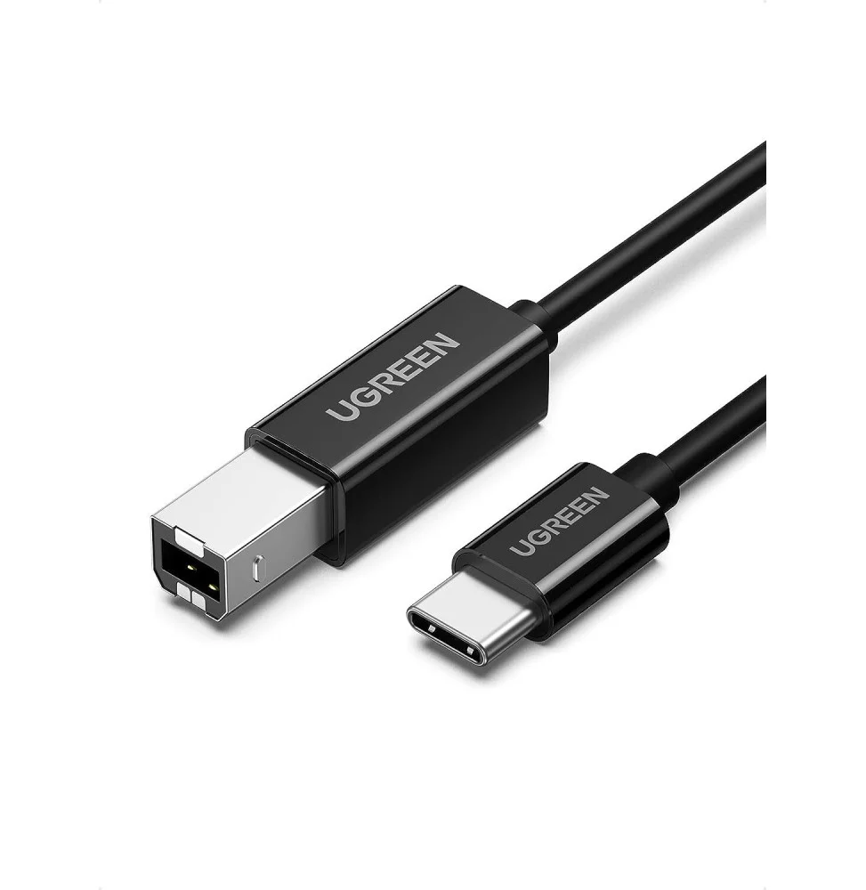 Ugreen CABLE IMPRIMANTE USB-C TO BM NOIR 2M 50446