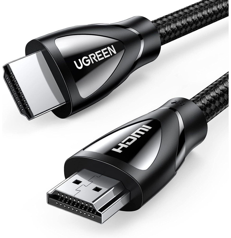 Câble Ugreen HDMI 2.1 Male vers Male - 3 mètres (80404) 80404-3M