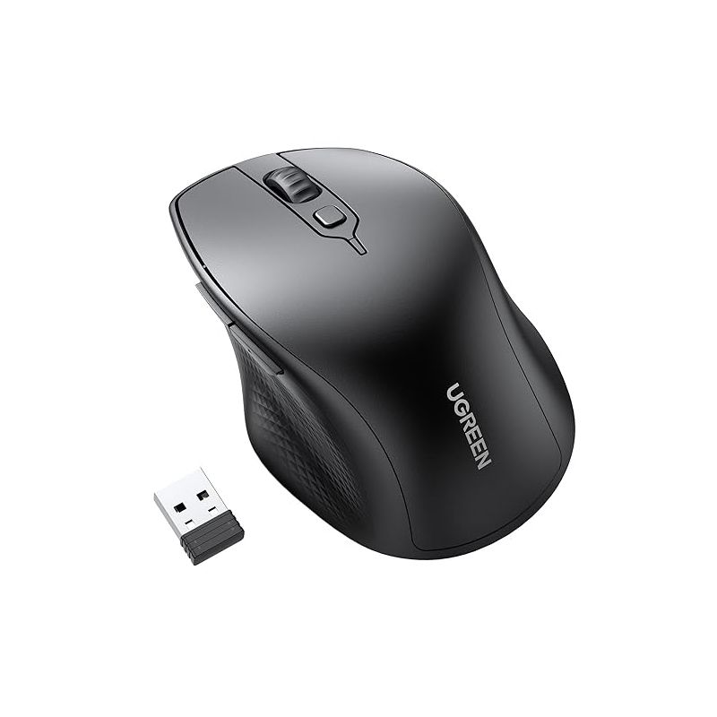 UGREEN Souris sans fil Design Egr 2,4 GHZ & BT5.0 15M 90395