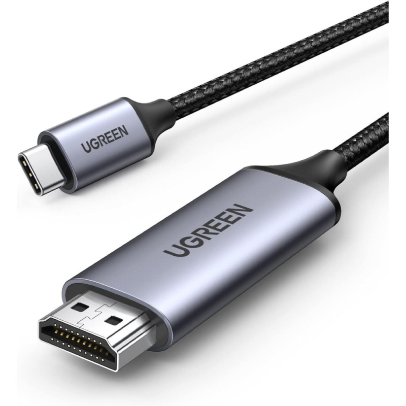 Ugreen CABLE USB-C TO HDMI - 1.5 mètre (Model : MM142) MM142-1.5M