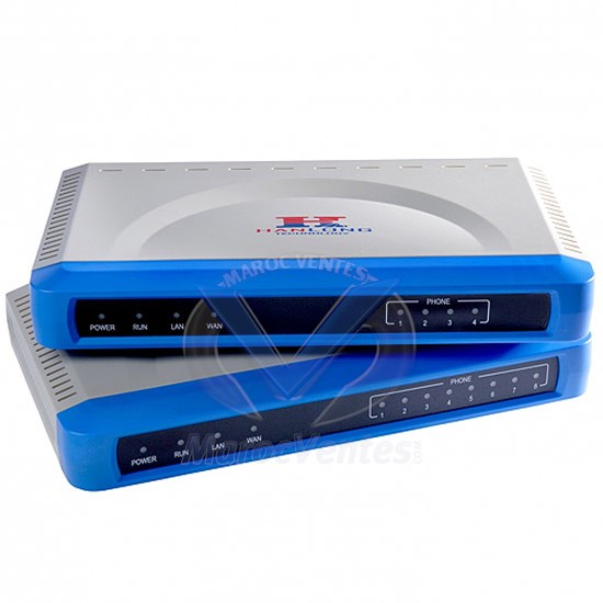 Passerelle VoiP 4 Ports FXO et FXS Unicorn 6108