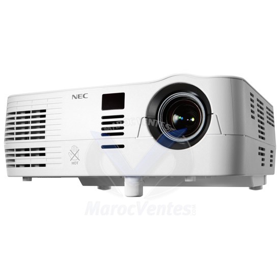 VIDEOPROJECTEUR NEC V311X RESEAU RJ45 3100 ANSI Lumens HAUT-PARLEUR 7W V311X