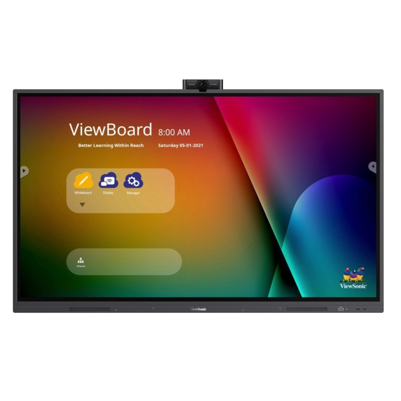 ECRAN LED INTERACTIF TACTILE + CAMERA INTEGREE + WIFI BLUETOOTH 75" 4K UHD