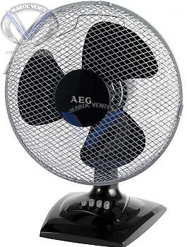 Ventilateur de table,diamètre: 300 mm, noir VL 5529