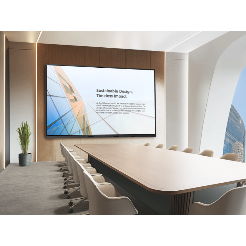 Moniteur Interactif 110" Pouces 4K Multitâche