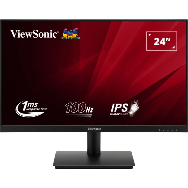 Moniteur 24 pouces Dalle SuperClear®IPS Full HD HDMI VGA
