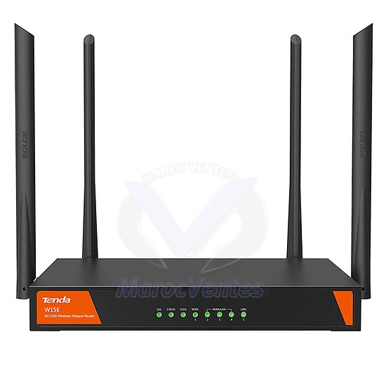 Routeurs sans Fil 1200Mbps Hotspots Wi-Fi AC1200 W15E