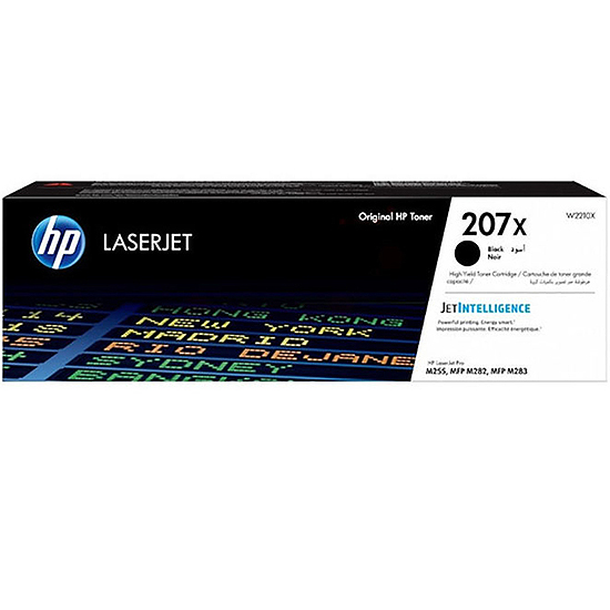 HP 207X Black Original LaserJet Toner Crtg 3150Pages