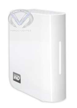 Disque Dur externe 3,5'' 1To Blanc Ethernet