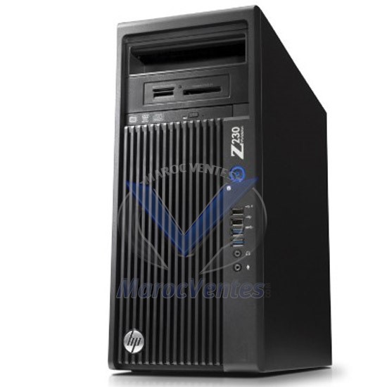 STATION DE TRAVAIL HP Z230 CMT Xeon® E3-1245v3 (3,40 GHz, 8 Mo de cache, 4 coeurs) WM579EA