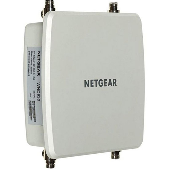 Point d'accés Exterieur Dual 2.4 Ghz et 5 Ghz 2 PoE Giga Entrant 1 PoE Giga Sortant 4 Antennes