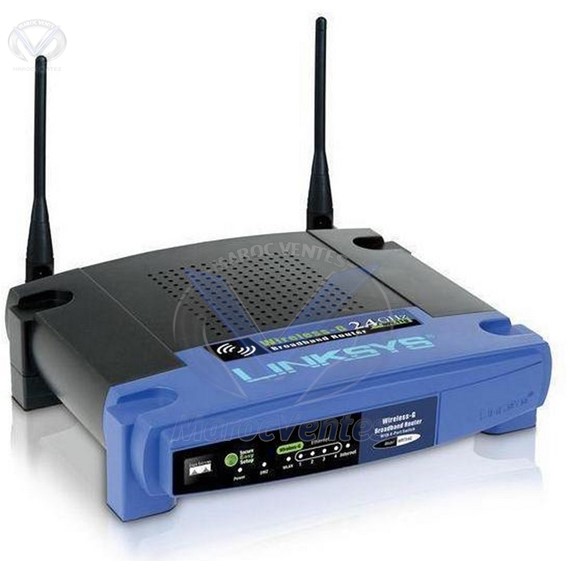 Routeur WiFi 54 Mb Push Button - Open Source Linux - switch 4 ports WRT54GL