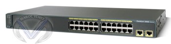 CISCO Catalyst 2960 24 10 100+ 2 1000BT LAN Base Image
