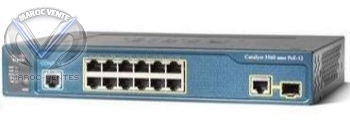 Switch Catalyst 3560 Compact 12 10/100 PoE + 1 T/SFP IP Base Image
