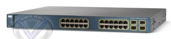Switch Catalyst 3560 24 10/100/1000T PoE avec 4 SFP et IPB Image