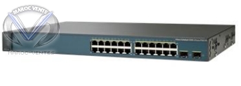 Switch Catalyst 3560V2 24 10/100 PoE + 2 SFP + IPB Standard Image