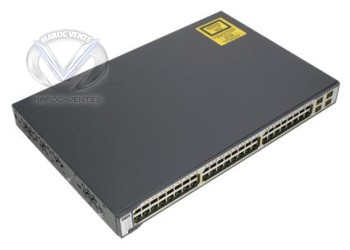 Switch Catalyst 3750 48 10/100 + 4 SFP + IPB Image