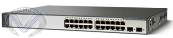 Switch Catalyst 3750V2 24 10/100 PoE + 2 SFP Standard Image