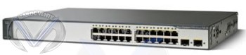 Switch Catalyst 3750V2 24 10/100 PoE + 2 SFP Standard Image WS-C3750V2-24PS-S