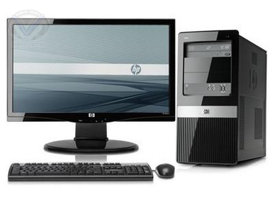 Ordinateur Bureau minitour Pro 3120 Intel Dual Core E5700 avec Media Card Reader, FreeDOS + Ecran 20" W