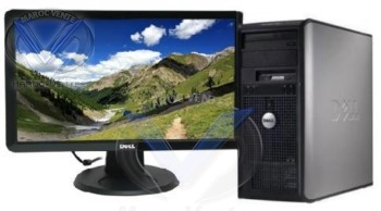 Pc bureau Optiplex 780 MT Intel Core 2 Duo E7500 Windows 7 Pro avec écran 20" wide X057800106E + IN2010N