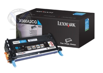 LEXMARK Cartouches toner cyan 4 000 pages pour Lexmark X560n