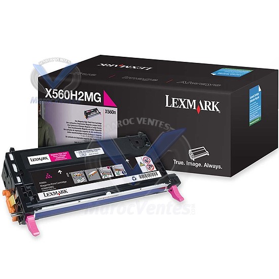 Lexmark X560 Cartouche Toner Magenta Haute CapacitÚ (10K)-Lexmark X560 cartouche toner magenta haute capacitÚ (10K)