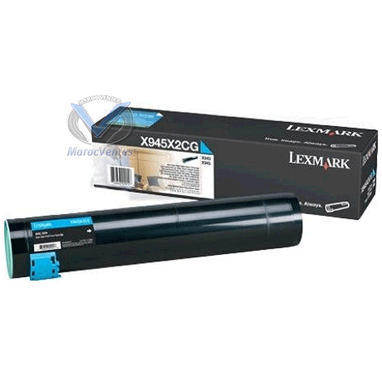 LEX Cart toner Cyan Hte capacite pour X940e et X945e 22000p