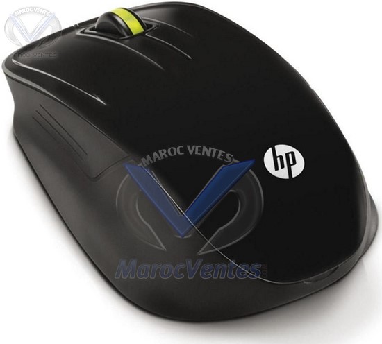 Souris optique ergonomique sans fil HP XA964AA