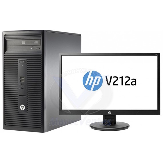 HP 280 G2 Processeur + Ecran LED V212a 20,7 pouces Y5Q40EA
