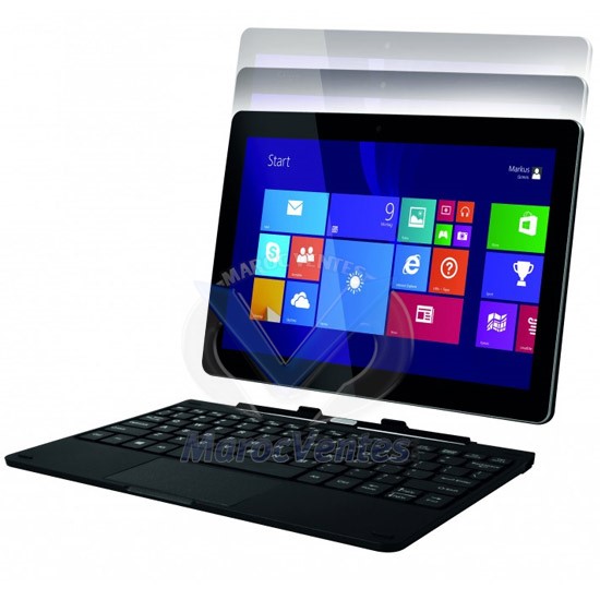 Tablette YooZ 2in1,10.1p Wn8 Intel Bay Trl-T Z3735F 1.8Ghz 2G 32G 3G YDUO10G