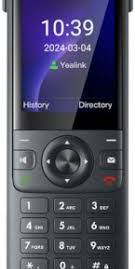 AX83H WiFi Handset - Écran couleur TFT 2,4 pouces - Bluetooth - WiFi 6 Double Bande
