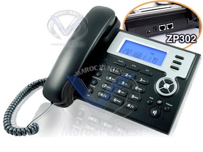 Ip Phone With SIP or IAX2 ZP302