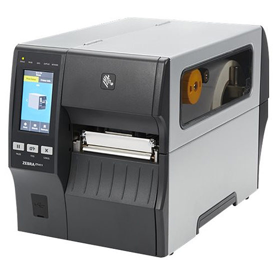Imprimante d'étiquettes ZT411; 4", 300 dpi USB, Ethernet 10/100, Bluetooth 4.1/MFi, Hôte USB, EZPL