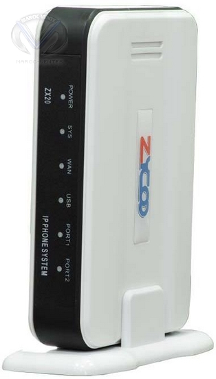 IP PBX avec 2 FXO ou 1 port FXO et 1 port FXS