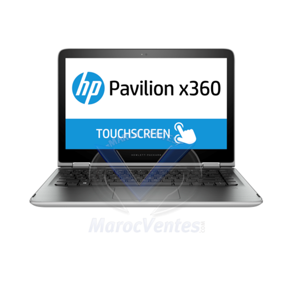 HP PAV X360 i3-6100U 13.3 pouces 4GB 500GB Windows 10 Silver P1D29EA
