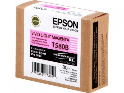 EPSON ENCRE PIGMENT VIVID MAGENTA CLAIR SP3880 (80M