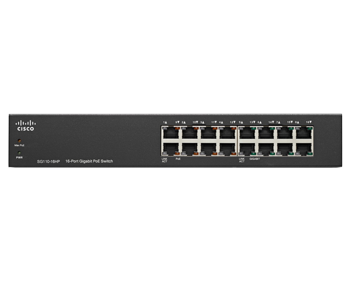 Switch 16 ports Ethernet 10/100/1000 PoE