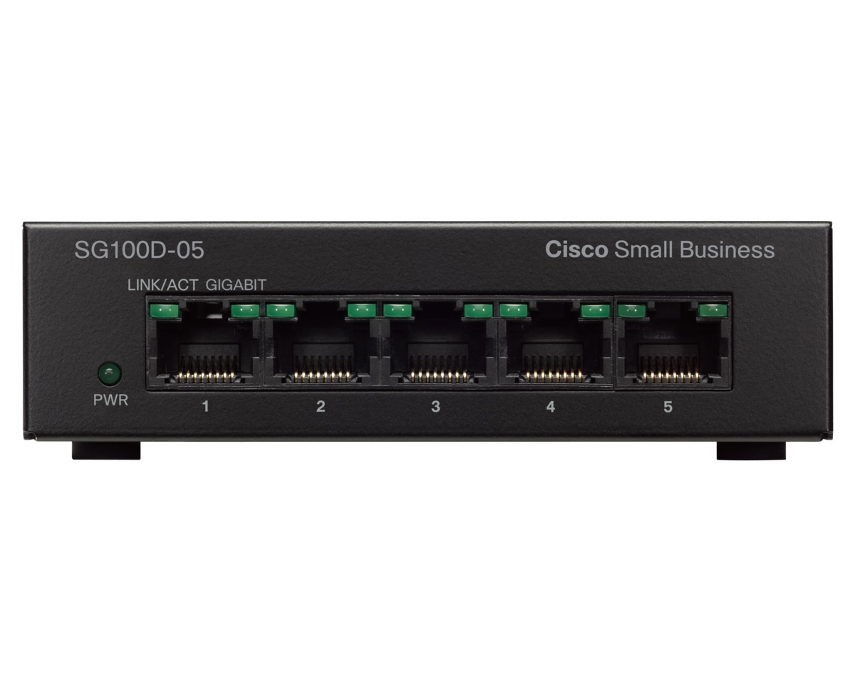 Switch gigabit 5 Ports 10/100/1000 Mbps