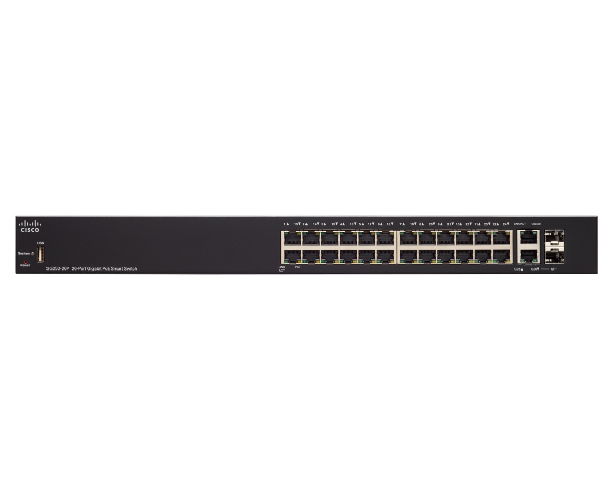 Switch 24 x 10/100/1000 (PoE+) + 2 x SFP Gigabit combiné