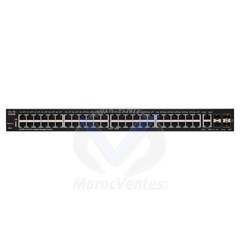 Switch C3 Géré 48 x 10/100/1000 + 2 x SFP Gigabit combiné + 2 x Gigabit SFP Montable sur rack