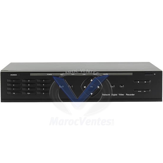 NVR Professionnel 4CH / H.264 / 100FPS + VGA + HDMI D1510