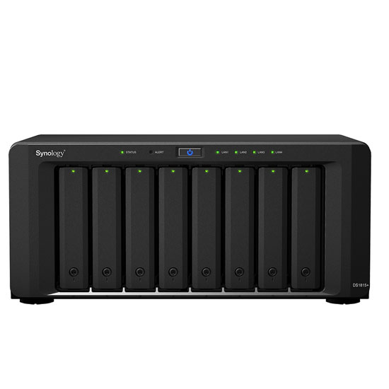Serveur NAS 8 Baies Ultra-Performances Optimisé pour les Tâches et le Cryptage Intensifs