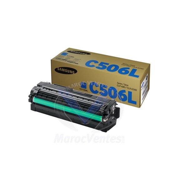 SAMSUNG TONER CYAN POUR CLX-6260FR CLT-C506L