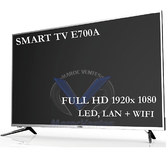 TV FULL HD IRIS SAT LED 55" WIFI LAN SUPER SLIM DESIGN E700A