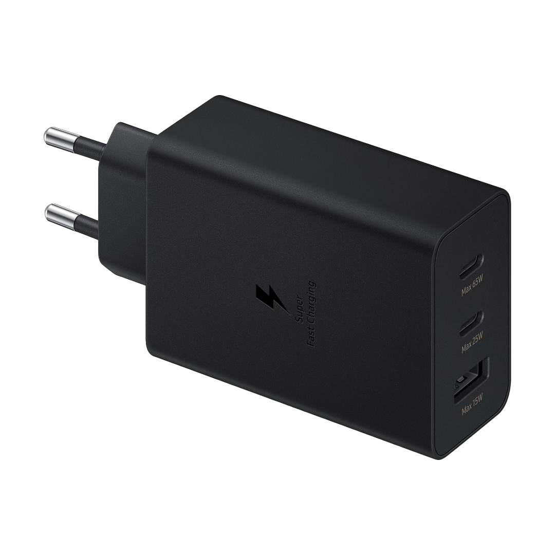 Samsung 65W Power adapter TRIO Noir