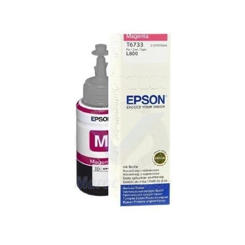 Epson Magenta ink bottle 70mlpour L800 C13T67334A