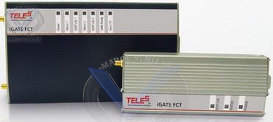 Passerelle 1 cannal GSM (GSM 900/1800 MHz) avec 1 interface FXS - antenne inclu iGate FCT