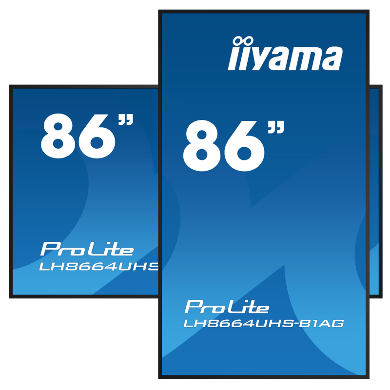 PROLITE MONITEUR PROFESSIONNEL POUR L AFFICHAGE DYNAMIQUE 86" 4K UHD